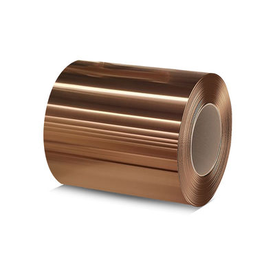 Hailine-Oberflächen-Ende Spule AISI 304 0.6mm Rose Gold Color Stainless Steel
