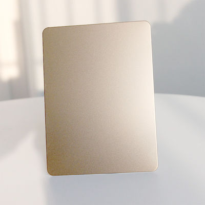 2438mm Länge sandgestrahlte Edelstahl-Platte für Küchenschrank-Dekor