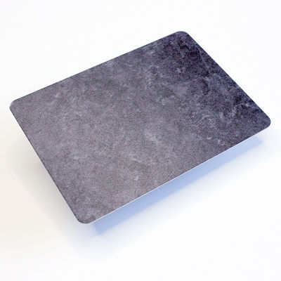 Schwarze marmornde lamellierte dekorative Edelstahl-Platte des Edelstahlblech-304