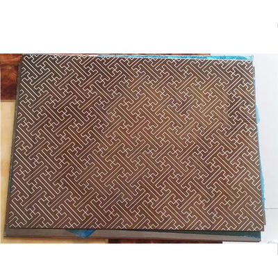 4x8 304 geätzte dekorative Edelstahlbleche Metall für Küchengeräte