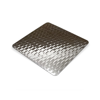 304 316 2B/BA Veredelung Prägung 2WL Textured Metal Plate Gewebte Textur Muster Edelstahlblech