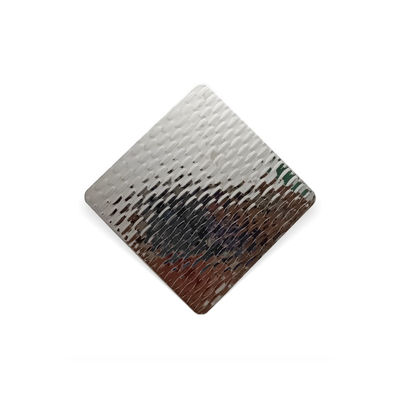 304 316 2B/BA Veredelung Prägung 2WL Textured Metal Plate Gewebte Textur Muster Edelstahlblech