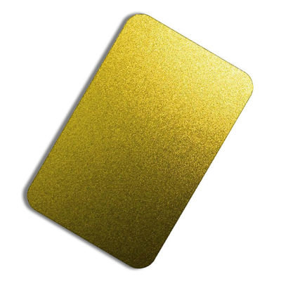 3050mm Längen-dekorativer Edelstahlblech Fernsehhintergrund Rose Gold Bead Blasted