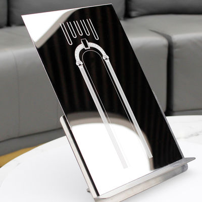 Guter Preis Spiegel, der starken 316 Edelstahl der SS-Aufzugstür-Platte 1.0mm 4 x 8 Blätter ätzt Online