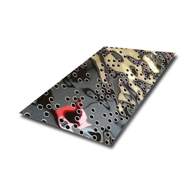 Guter Preis Perforierte Ripple Finish 304 316 Edelstahlplatte für Deckenwandplatten Online