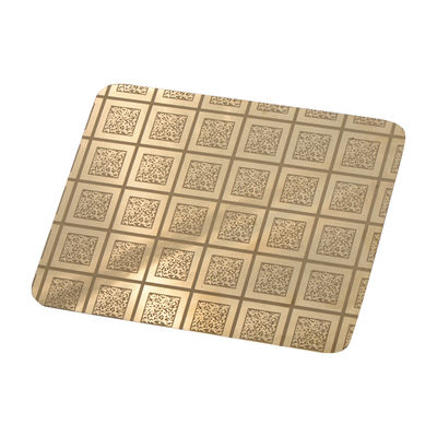 Guter Preis ASTM 201 304 dekorativer geätztes Blatt der Edelstahl-Platten-4x8 Edelstahl Online