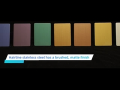 4 ′ X8 ′ Wein-Kabinett-Edelstahl-dekorative Platten bördeln gesprengten Grad 304