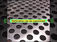 Perforierte Metalledelstahl-Maschendraht-Schirmblattplatte