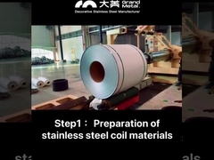 Kaltgewalzte Edelstahlspule und -blätter